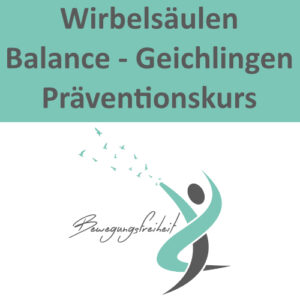 WirbelsäulenBalance /Geichlingen) -10 Einheiten - §20 Präventionskurs
